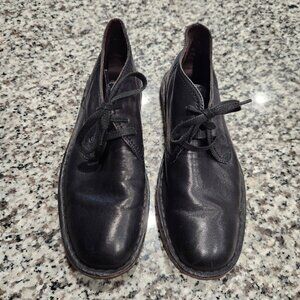 John Varvatos Men's Black Chukka Boots